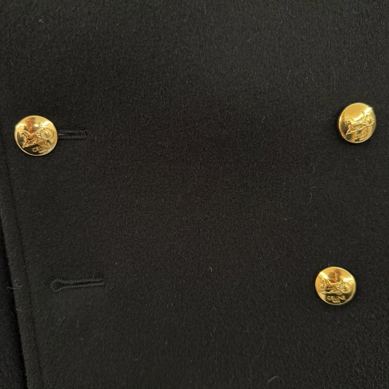 99新34碼/celine賽琳雙排扣山羊絨外套/無附件-5