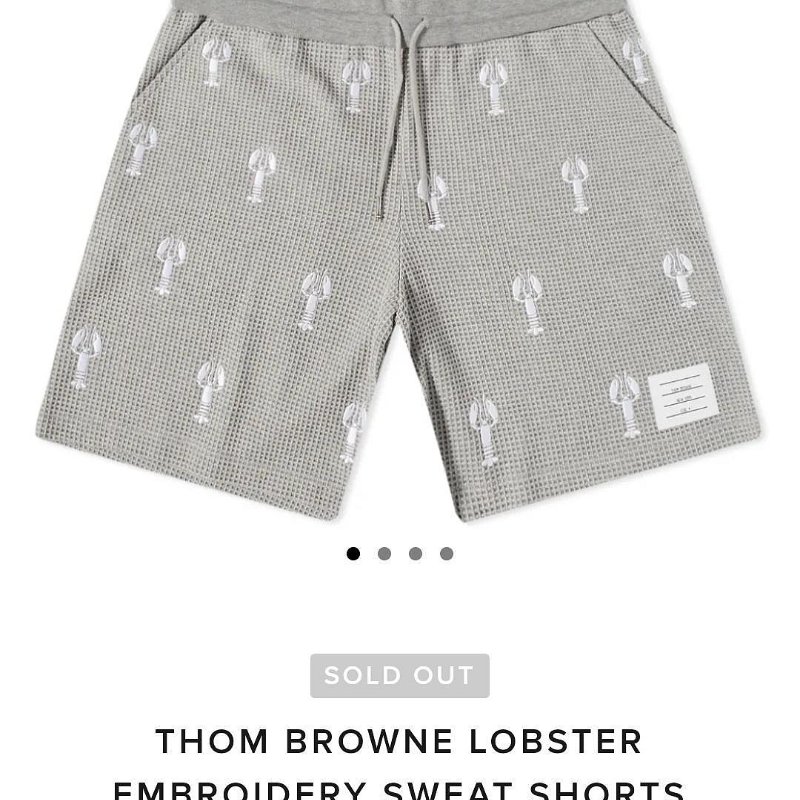 💎Han's house精品服飾💎THOM BROWNE TB 刺繡 短褲 現貨 XS ~ M 原價35500-1