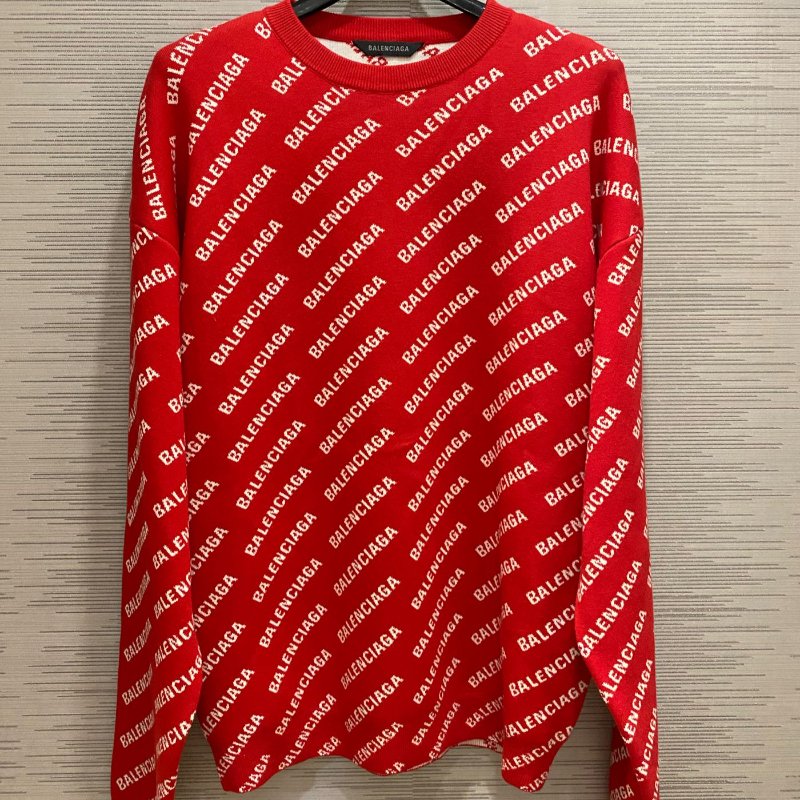 💎Han's house精品服飾💎Balenciaga 巴黎世家 毛衣 寬版 雙面穿 原價48500-0