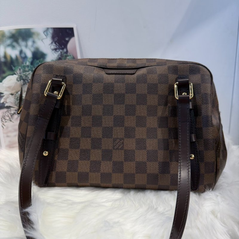 LV Damier Rivington 手提單肩包-1