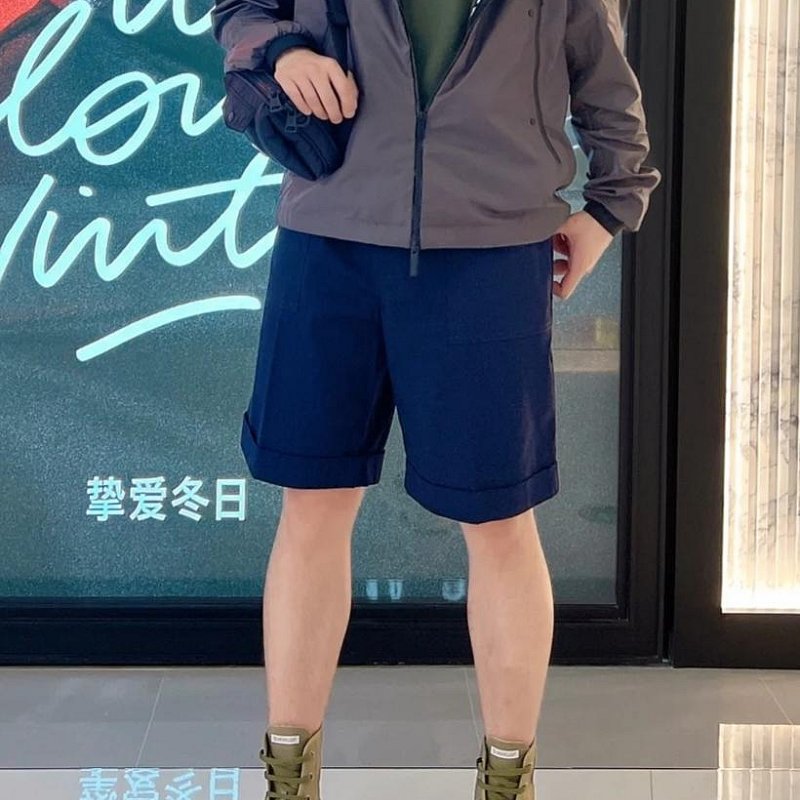 💎Han's house精品服飾💎moncler Bassias 字母 羽絨 拼接 風衣 連帽 外套-3