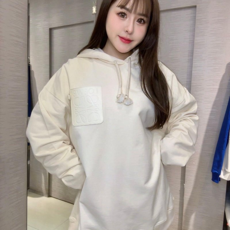 💎Han's house精品服飾💎LOEWE LOGO 連帽 衛衣 帽T-1