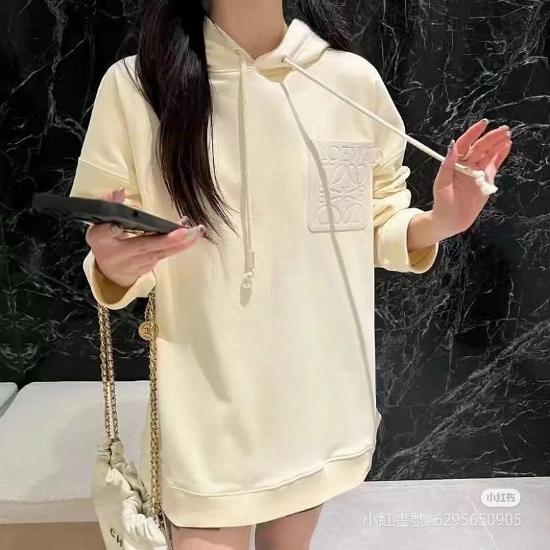 💎Han's house精品服飾💎LOEWE LOGO 連帽 衛衣 帽T-6