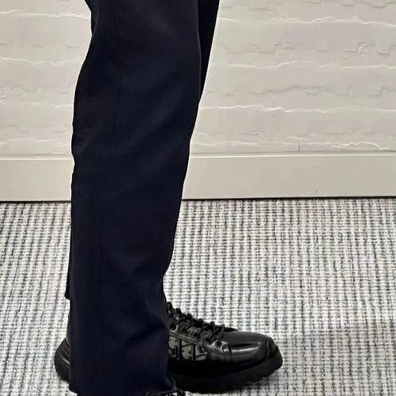 💎Han's house精品服飾💎 DIOR 滿版 老花 小牛皮 皮鞋 原價37000-4