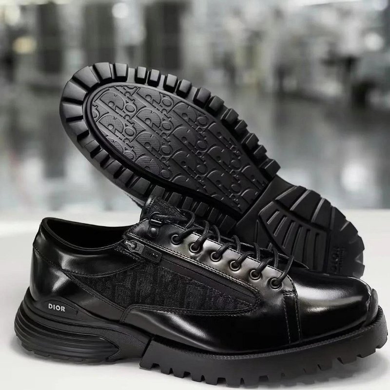 💎Han's house精品服飾💎 DIOR 滿版 老花 小牛皮 皮鞋 原價37000-8