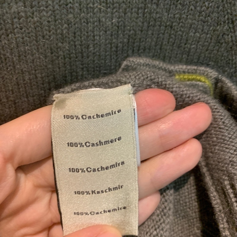 99新s碼 愛馬仕 Hermes 秋冬新款男士學院風羊絨開衫-4