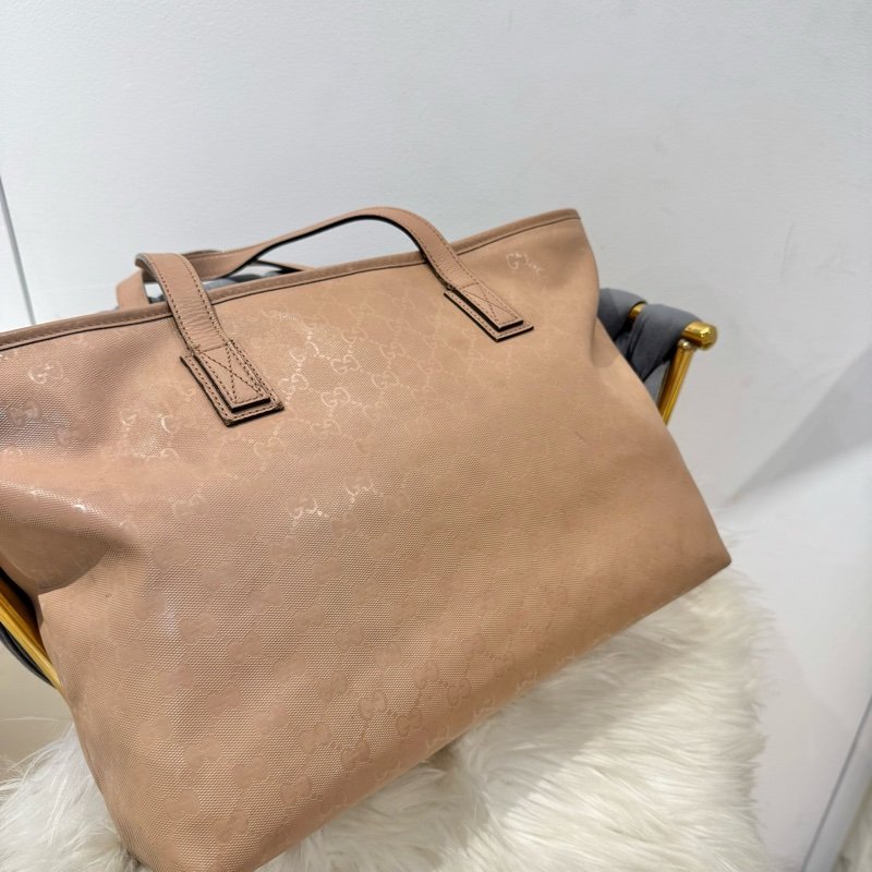 GUCCI Imprime Tote Bag , pink beige-1