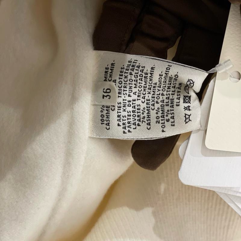 99新愛馬仕 Hermes 雙面呢休閒短款外套 山羊絨 米色 36碼-1