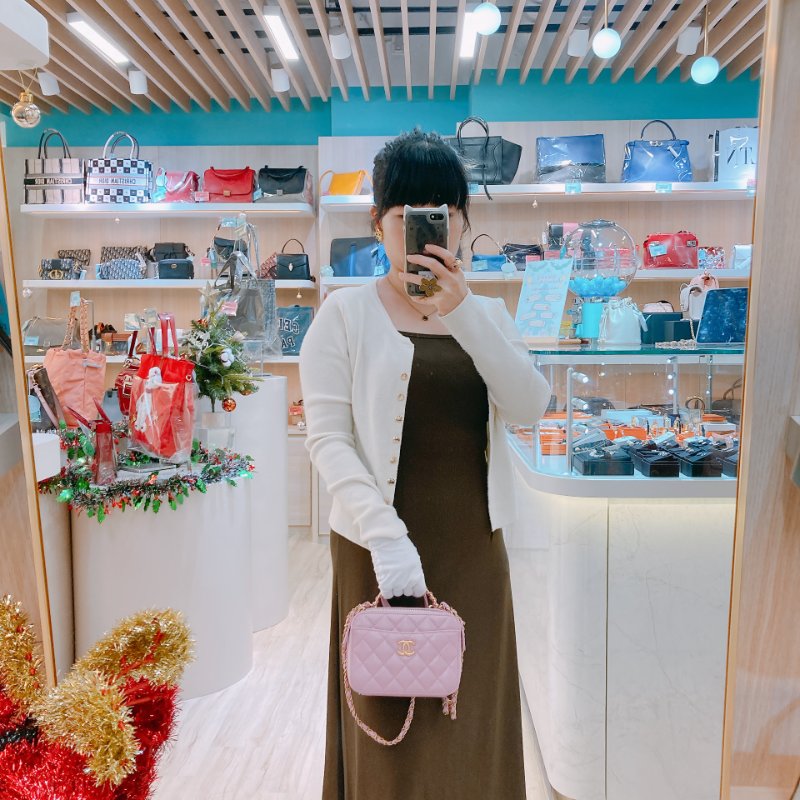 MS0431 Chanel 香奈兒 化妝盒 雙拉鏈 魚子醬皮 荔枝牛皮 粉紅色 金扣 Pick Me Up Vanity Case With Handle Small Caviar Pink x GHW-20