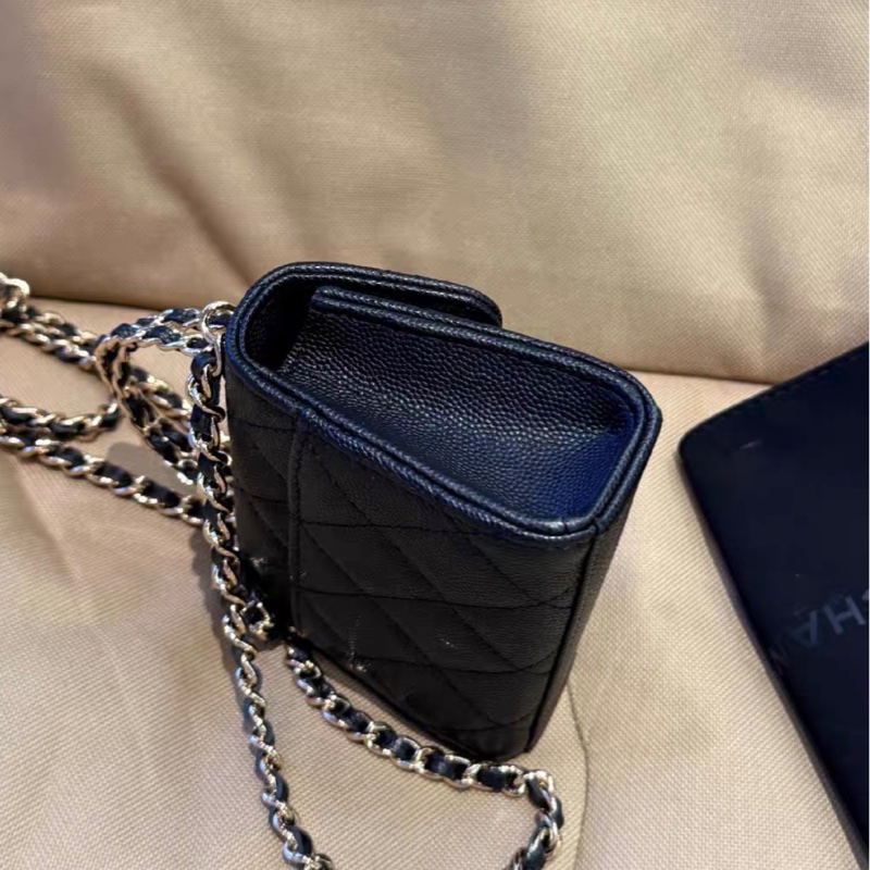 ✨全網最平 Chanel 23p kelly mini 黑金 荔枝牛皮 芯片款 96新-2