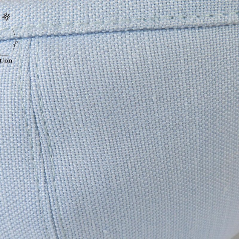 【巴黎站二手名牌專賣店】＊現貨＊HERMES 愛馬仕 真品＊寶寶藍布面畫家帽 貝雷帽(58)-3