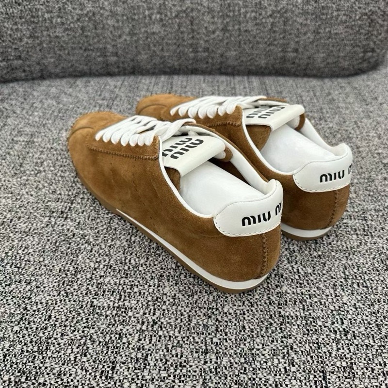 促銷品 Miu Miu 麂皮運動鞋 三色#36 36.5 37 37.5 38-9