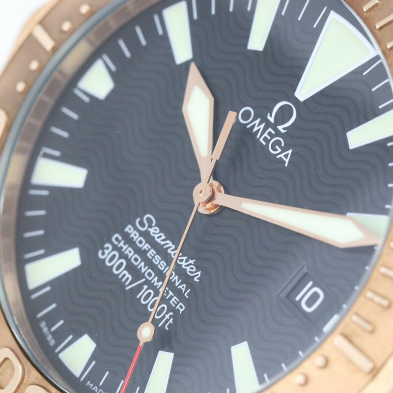 歐米茄海馬系列專業潛水錶 PG 2636.50.91 PG/RG 自動腕錶-1