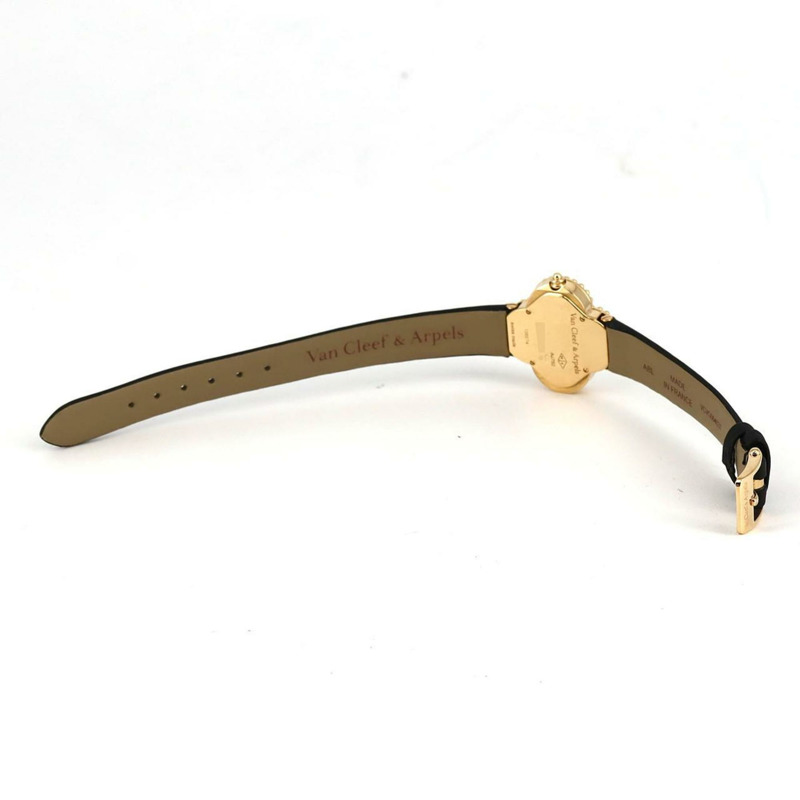 梵克雅寶 Alhambra YG 136574 VCARD22000 石英錶-6