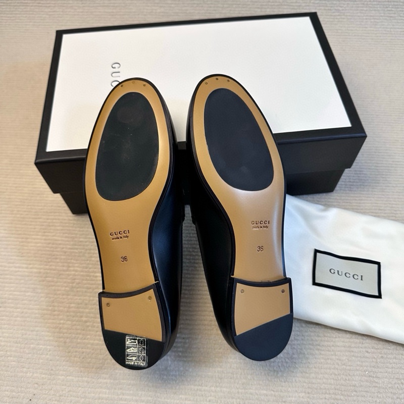 99新 GUCCI古馳 馬銜扣樂福鞋-2
