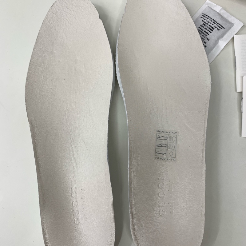 99 新 Gucci古馳 髒髒鞋 藕粉色飾水晶 運動休閒鞋 35碼-7