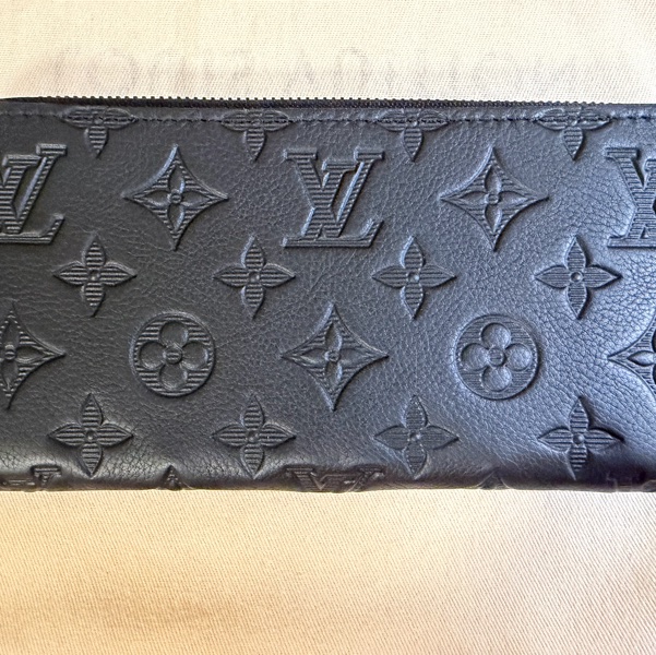 LV Monogram Shadow M80333 黑色拉鍊長夾 日本購入 保證正品 盒裝塵袋-6