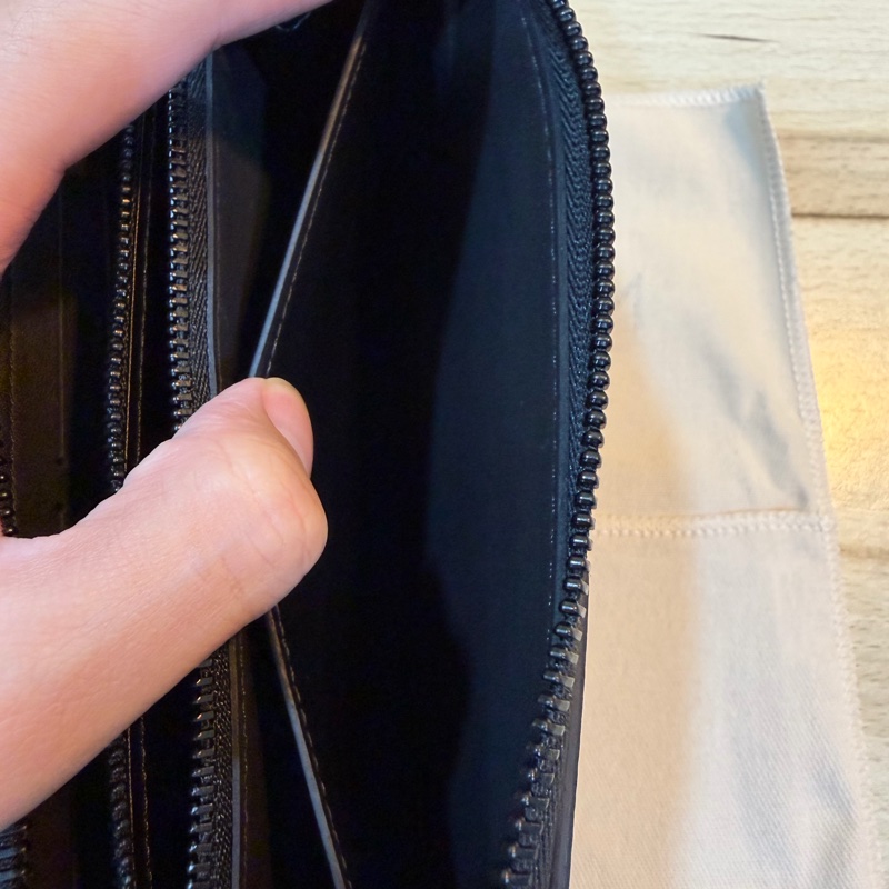 LV Monogram Shadow M80333 黑色拉鍊長夾 日本購入 保證正品 盒裝塵袋-12