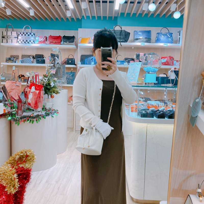 MS0432 Chanel 香奈兒 抽繩水桶 牛皮 象牙白色 奶油白色 金扣 CC Bucket Drawstring Bag Small Calfskin Ivory x GHW #30245084 (98%New)(Receipt,Sticker)15500-15