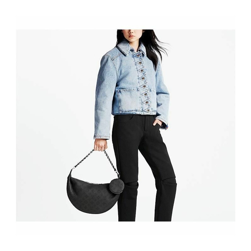 LOUIS VUITTON Bia MM 黑色 M22822-11