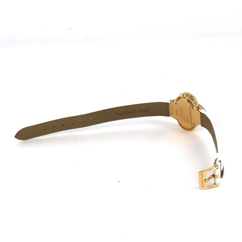 梵克雅寶 Alhambra YG 136574 VCARD22000 石英錶-2