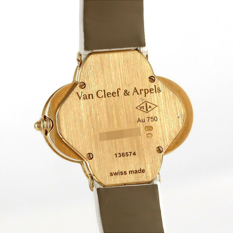 梵克雅寶 Alhambra YG 136574 VCARD22000 石英錶-3