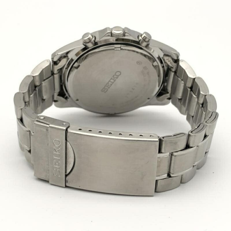 精工 7T92-0DW0 銀色腕錶-3