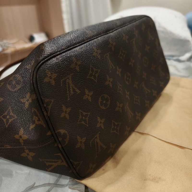 LV neverfull MM 中號托特包-1