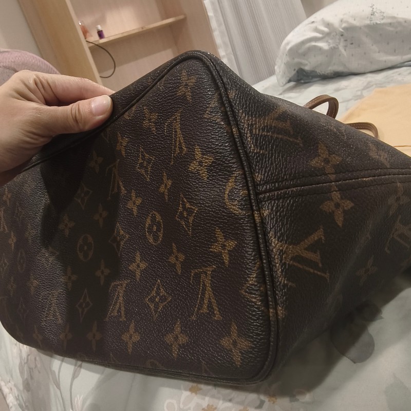 LV neverfull MM 中號托特包-9