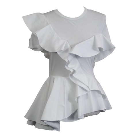 Alexander McQueen 白色全绵上衣