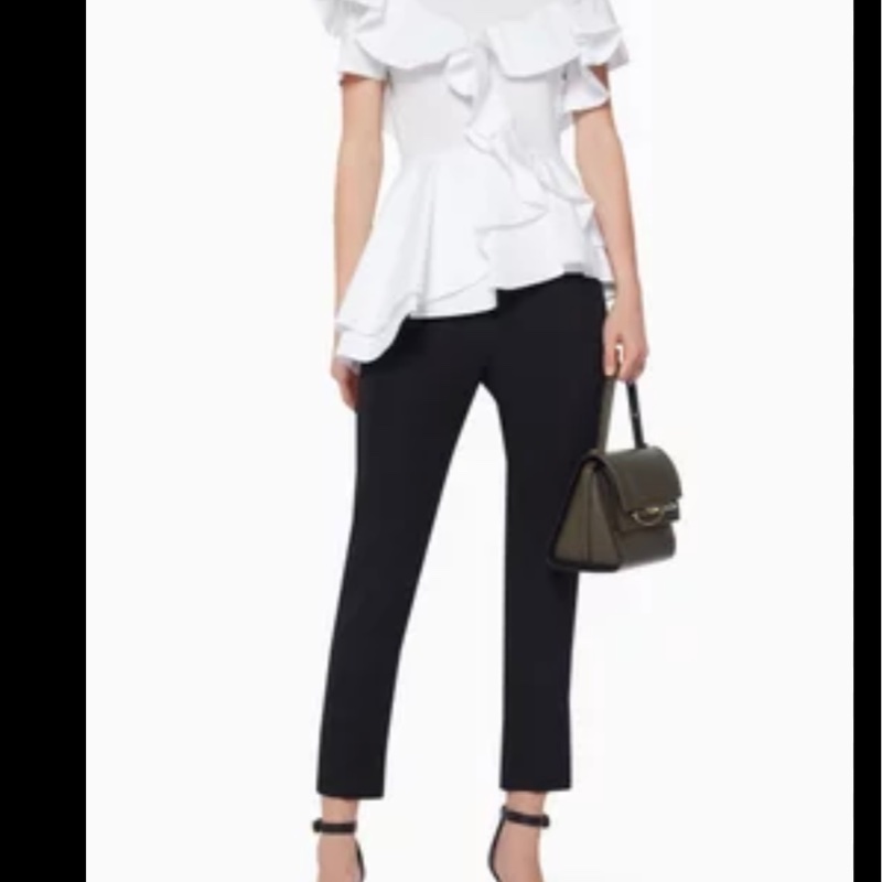 Alexander McQueen 白色全绵上衣-3