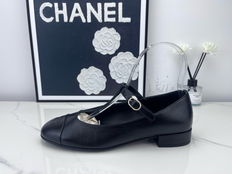 chanel香奈兒 23c黑色瑪麗珍 38碼 下地一次 98新-3