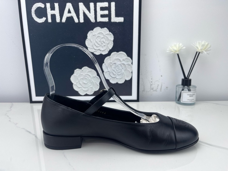chanel香奈兒 23c黑色瑪麗珍 38碼 下地一次 98新-4
