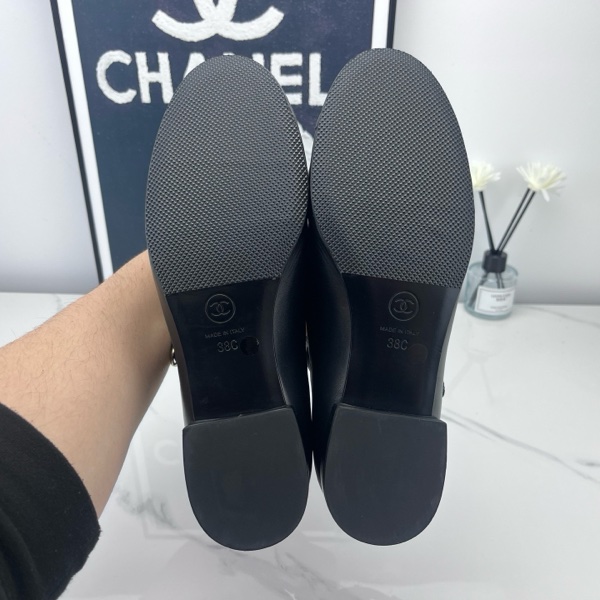 chanel香奈兒 23c黑色瑪麗珍 38碼 下地一次 98新-9