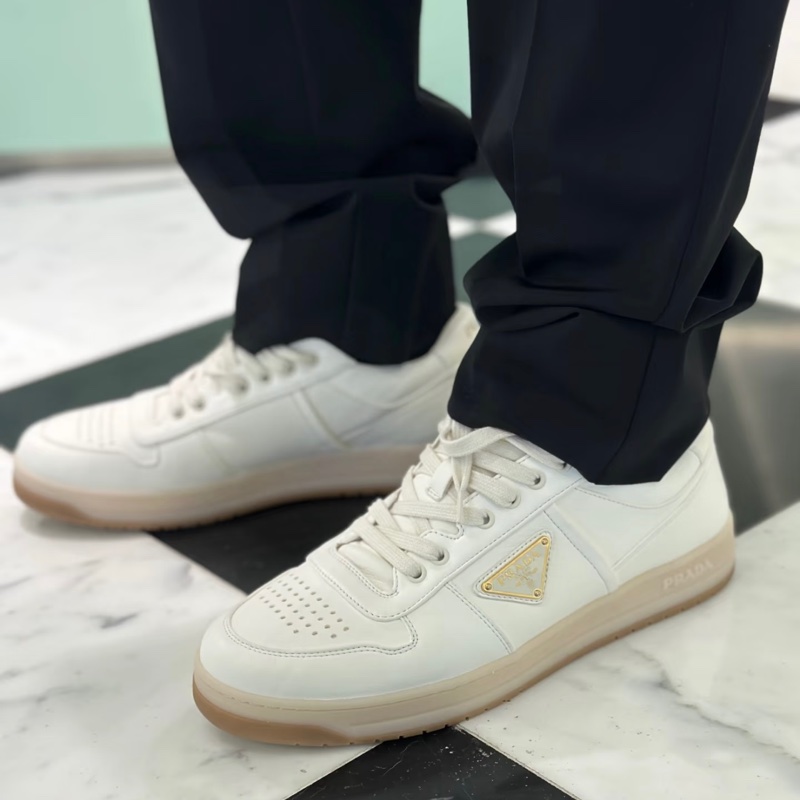 促銷品 Prada Downtown 納帕軟皮運動鞋-3