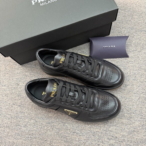 促銷品 Prada Downtown 納帕軟皮運動鞋