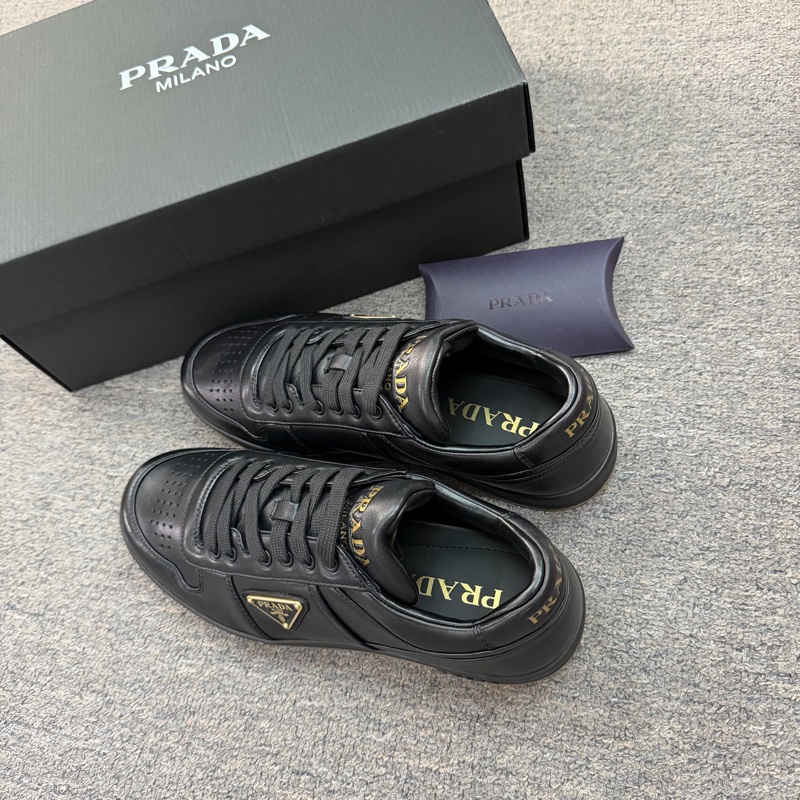 促銷品 Prada Downtown 納帕軟皮運動鞋-4