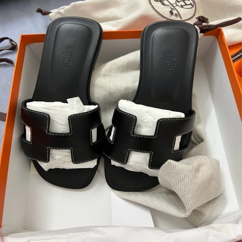 Hermes Oran 拖鞋 #38 38.5