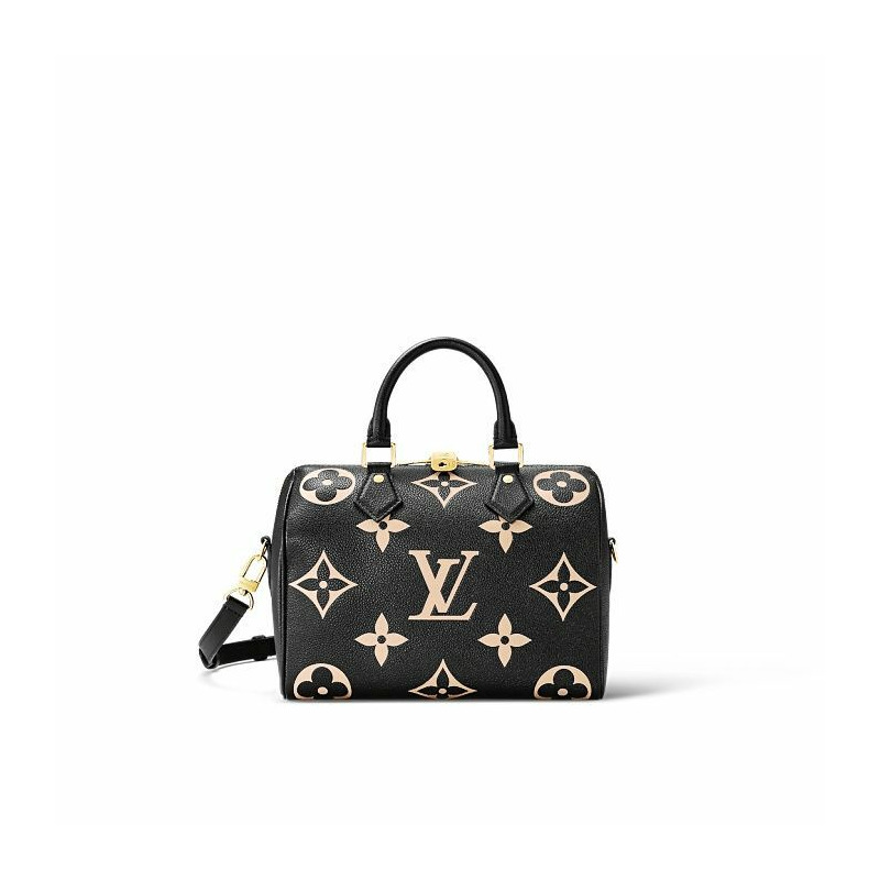 LOUIS VUITTON Speedy Bandoulière 25 雙色 M58947-0