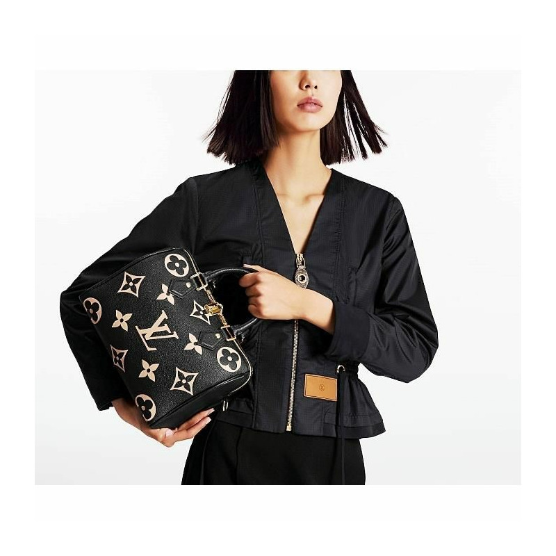 LOUIS VUITTON Speedy Bandoulière 25 雙色 M58947-7