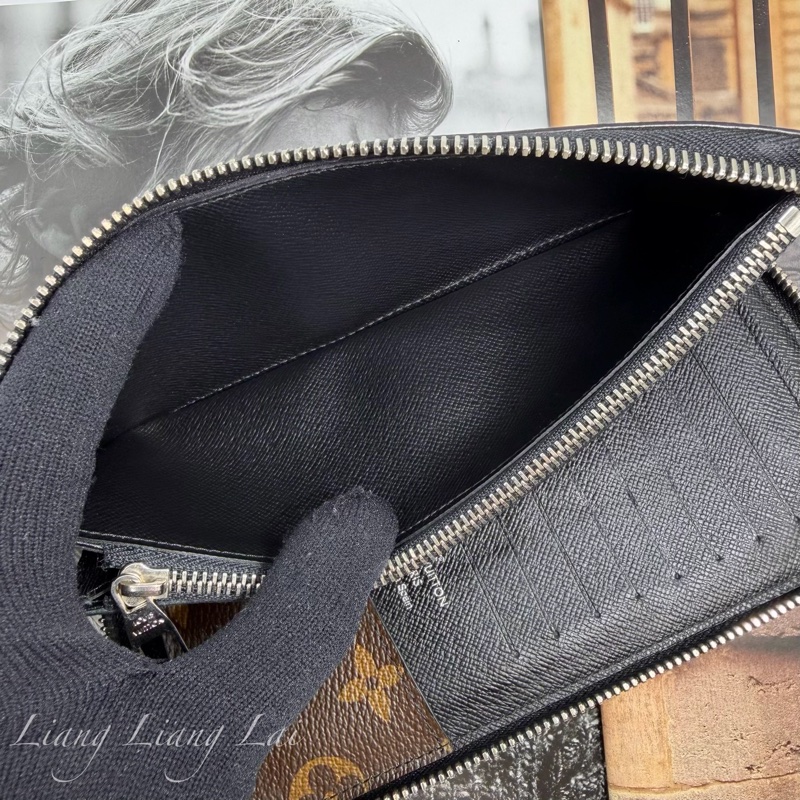 LOUIS VUITTON LV Monogram 老花拉鏈長夾-8