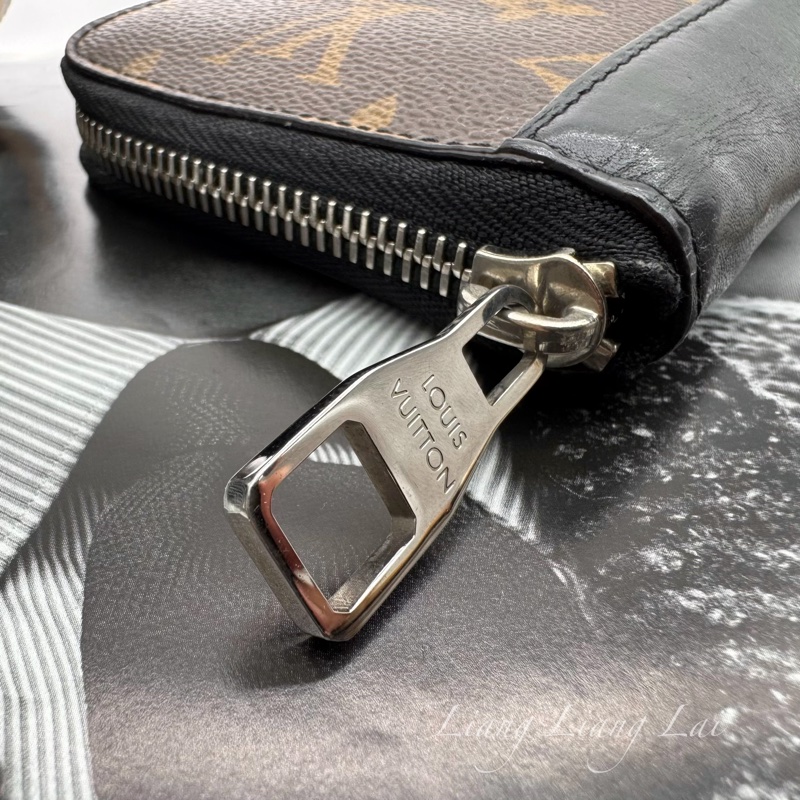 LOUIS VUITTON LV Monogram 老花拉鏈長夾-16