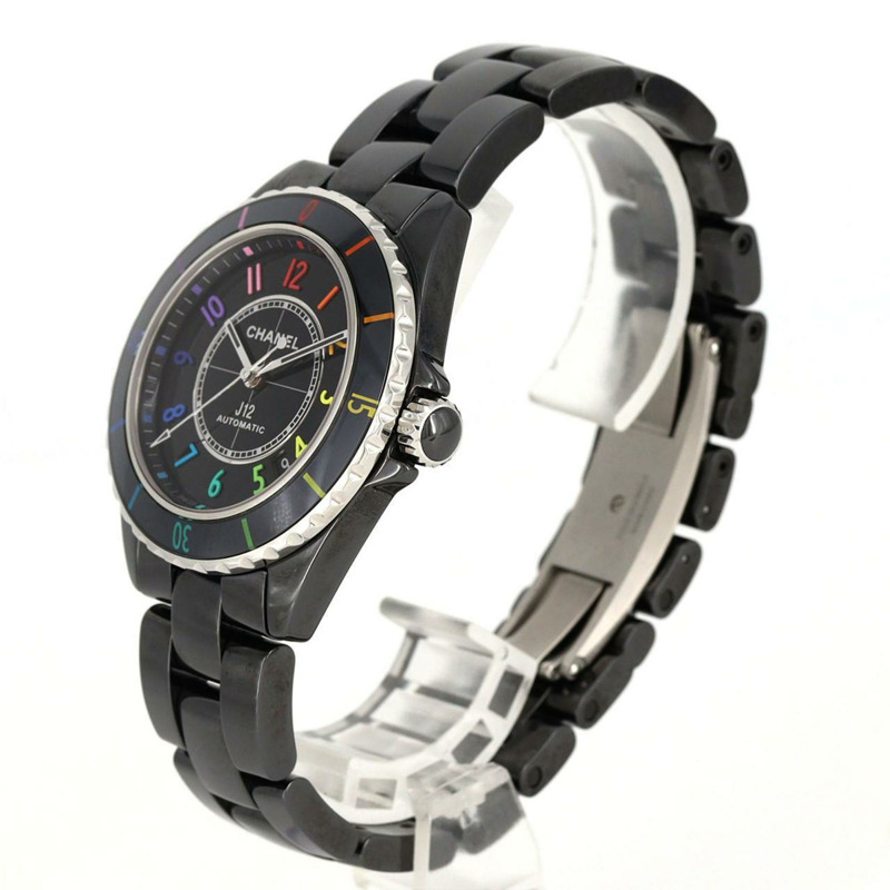 香奈兒 J12 Electro Caliber 12.1 限量版 H7122 陶瓷自動腕錶-1