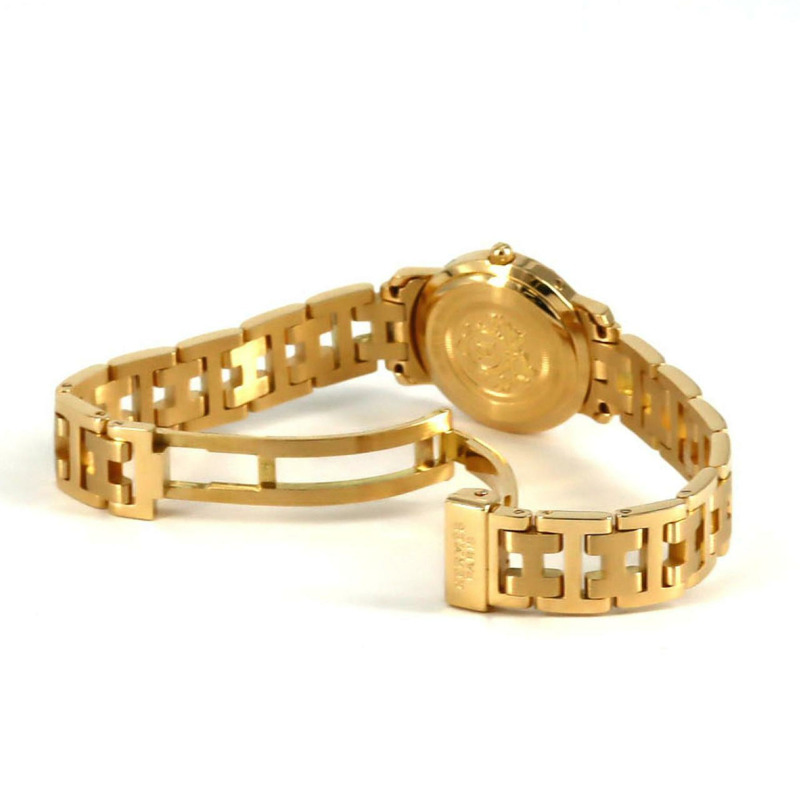 愛馬仕 Clipper YG CL4.285 石英錶-6