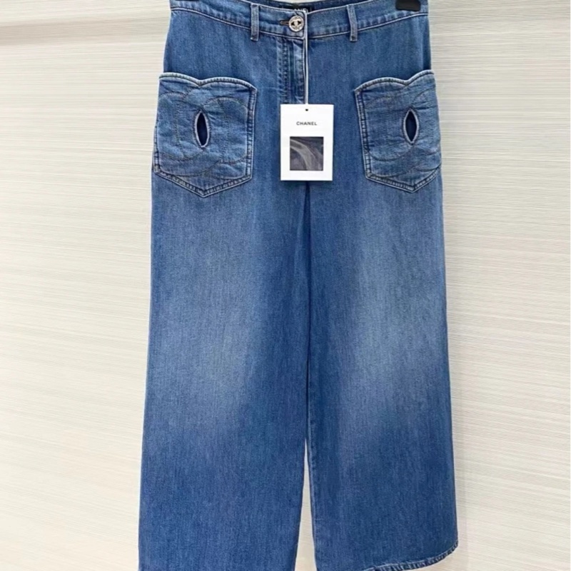 Chanel Denim Jeans 24P-0