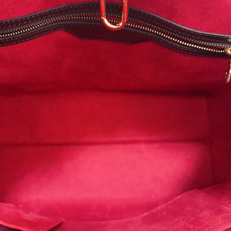 全新閒置❤LV 路易威登 hampstead棕棋盤格手提包，尺寸：35/28-6