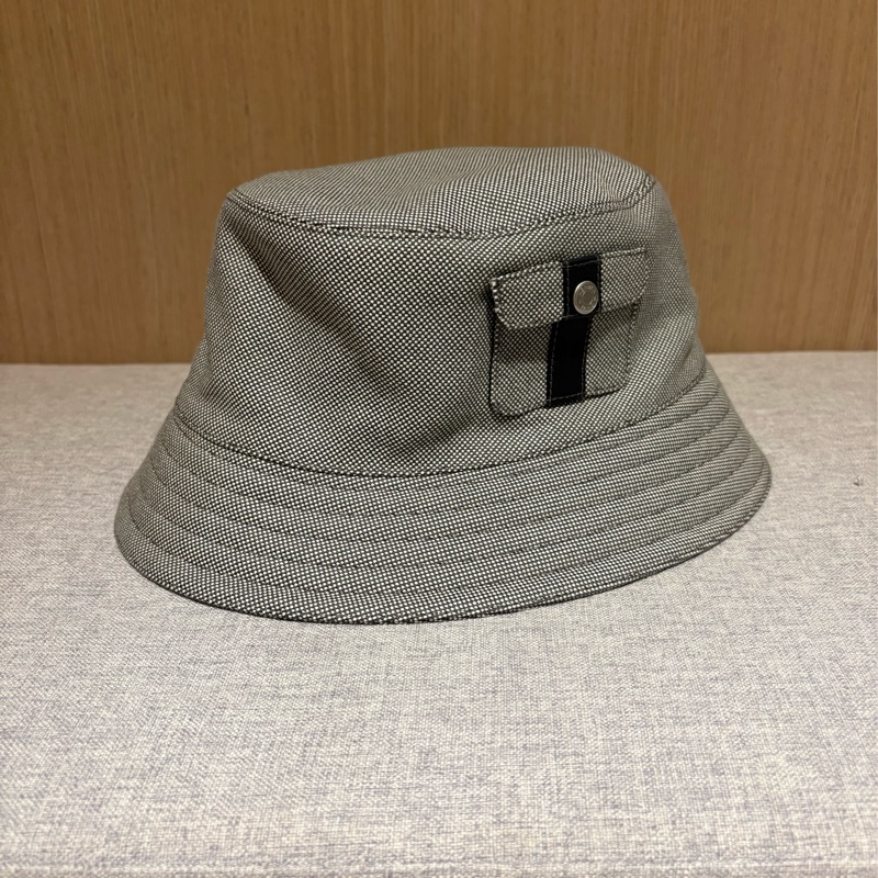 (近全新）Hermes 愛馬仕漁夫帽 石板灰-0