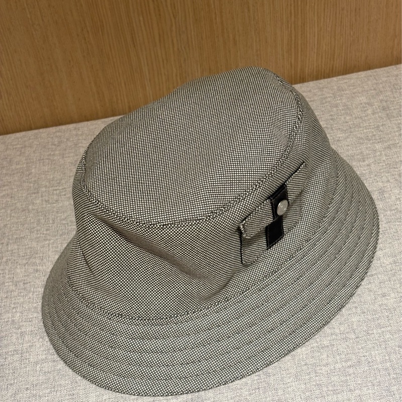 (近全新）Hermes 愛馬仕漁夫帽 石板灰-1