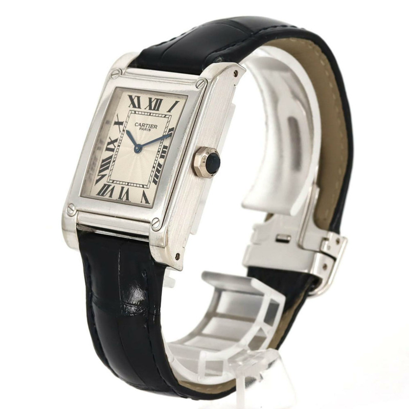 卡地亞 Tank Abyss WG W1540451 手動上鍊腕錶-1