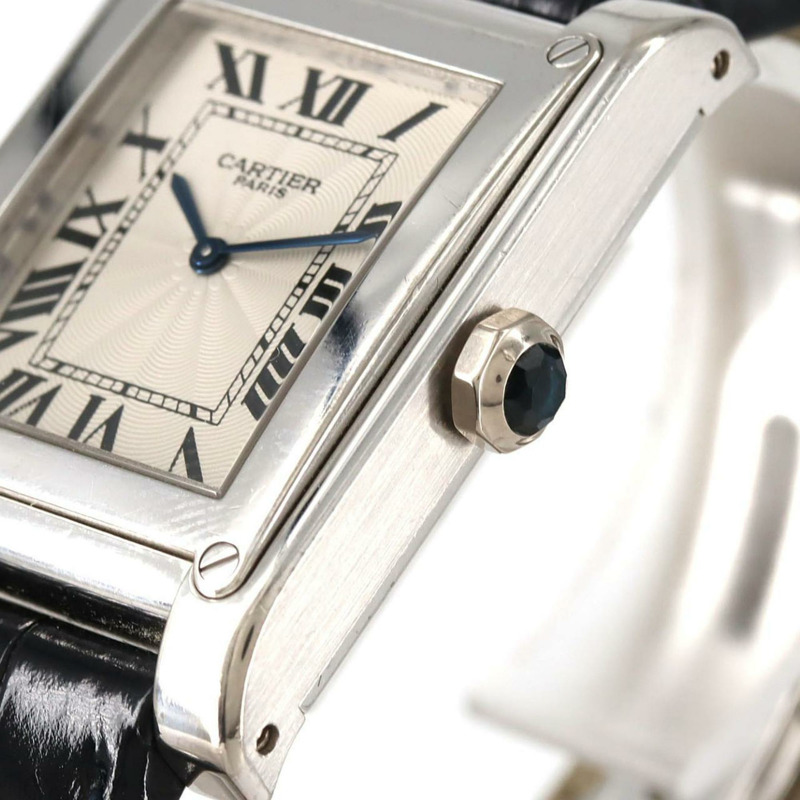 卡地亞 Tank Abyss WG W1540451 手動上鍊腕錶-3